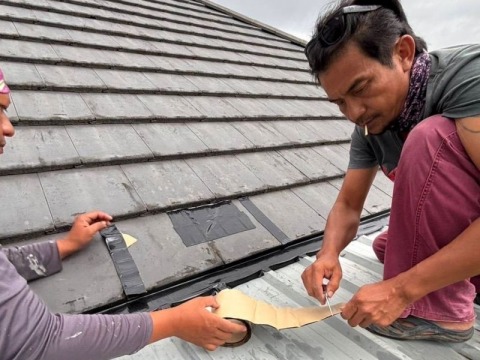 บริการซ่อมซ่อมหลังคารั่ว